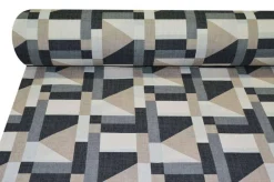 TESSUTO ARREDO FANTASIA GEOMETRICA MODERNA