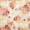 TESSUTO ARREDO FANTASIA OCEANO ROSSO