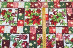 TESSUTO ARREDO FANTASIA PATCHWORK NATALE