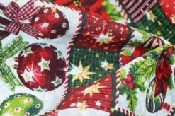 TESSUTO ARREDO FANTASIA PATCHWORK NATALE