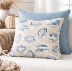 TESSUTO ARREDO FANTASIA PESCI
