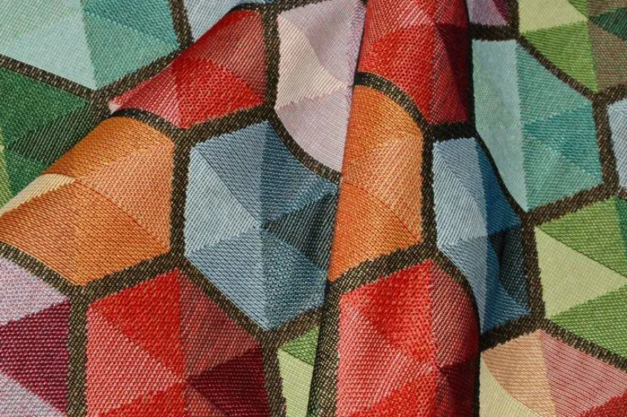 TESSUTO ARREDO GOBELIN FANTASIA PRISMA