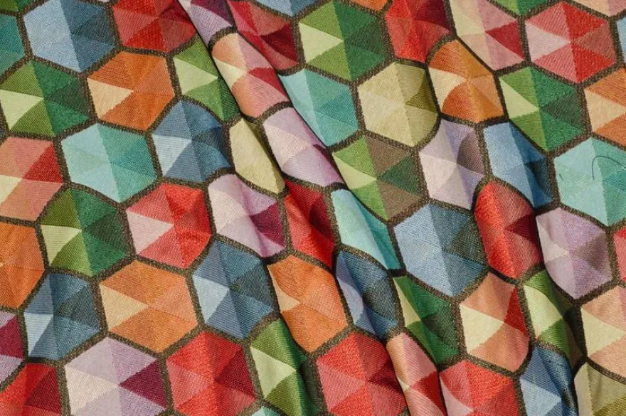 TESSUTO ARREDO GOBELIN FANTASIA PRISMA