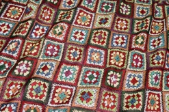 TESSUTO ARREDO GOBELIN FANTASIA MATTONELLE MULTICOLOR