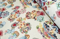 TESSUTO ARREDO GOBELIN FANTASIA FRIDA