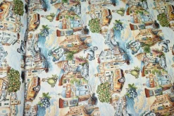 TESSUTO ARREDO GOBELIN FANTASIA VENEZIA
