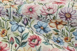 TESSUTO ARREDO GOBELIN FANTASIA FLOREALE