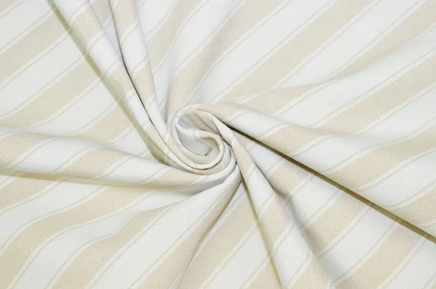TESSUTO ARREDO RIGHE SABBIA