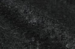 TESSUTO BOUCLE PURA LANA NERO