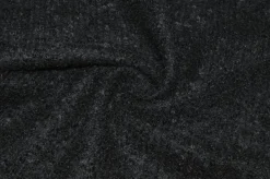 TESSUTO BOUCLE PURA LANA NERO