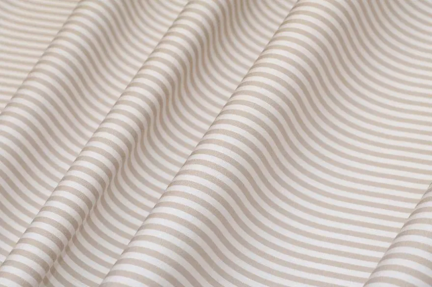 TESSUTO CAMICERIA PURO COTONE RIGHINA BEIGE