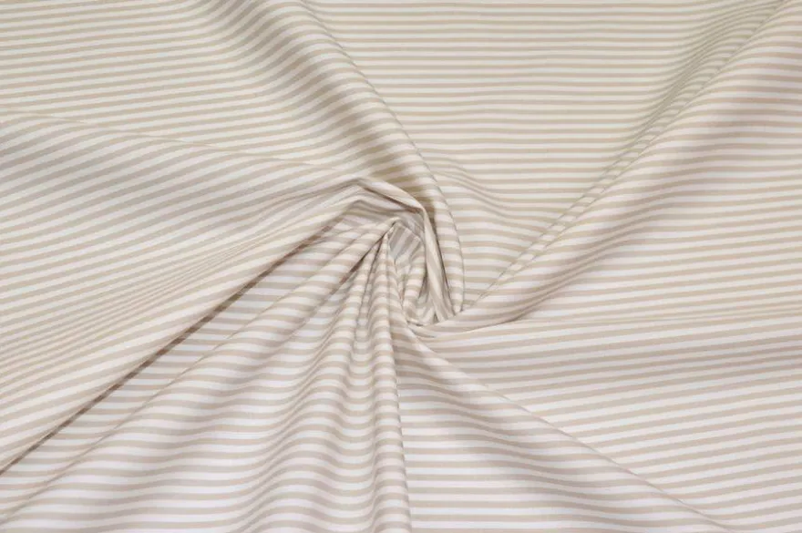 TESSUTO CAMICERIA PURO COTONE RIGHINA BEIGE