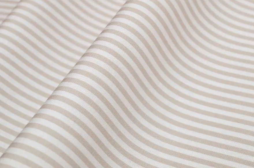 TESSUTO CAMICERIA PURO COTONE RIGHINA BEIGE