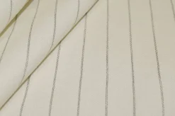 TESSUTO CANVAS MISTO LINO GESSATO BIANCO