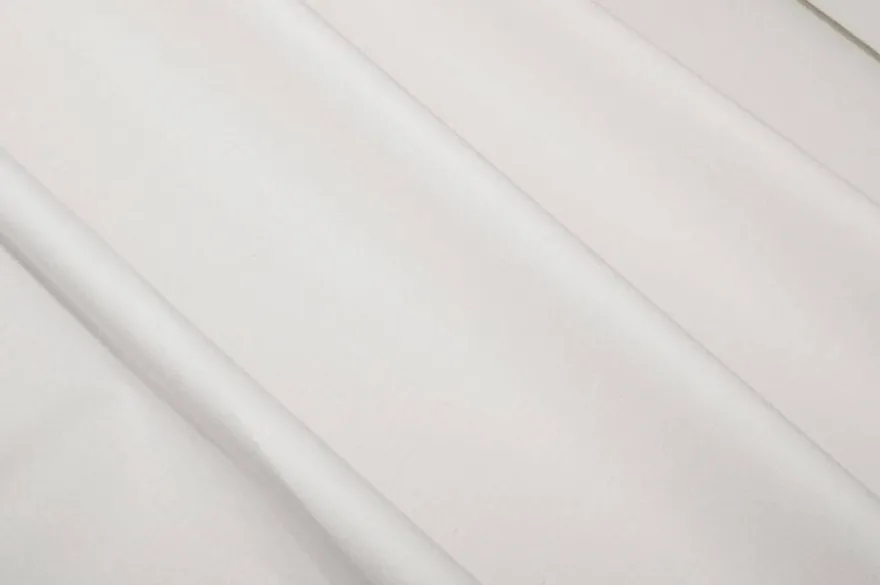 TESSUTO CANVAS PURO COTONE BIANCO