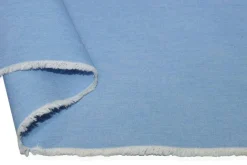 TESSUTO CANVAS PURO COTONE COLOR JEANS