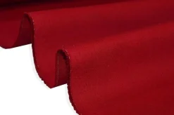 TESSUTO CANVAS PURO COTONE ROSSO INDIA