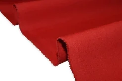 TESSUTO CANVAS PURO COTONE ROSSO