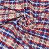 TESSUTO CAPPOTTINO PIED DE POULE ROSSO BEIGE