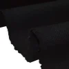 TESSUTO CAPPOTTO DOUBLE PURA LANA EFFETTO SHETLAND NERO