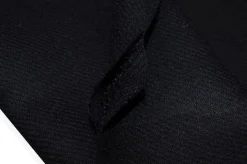 TESSUTO CAPPOTTO DOUBLE PURA LANA EFFETTO SHETLAND NERO