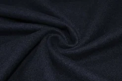TESSUTO CAPPOTTO EFFETTO LANA COTTA BLU