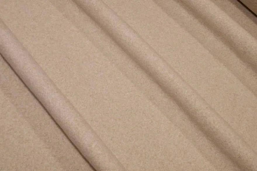 TESSUTO CAPPOTTO LANA SETA BEIGE