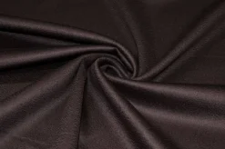 TESSUTO CAPPOTTO MISTO CASHMERE ZIBELLINATO COLOR MELANZANA