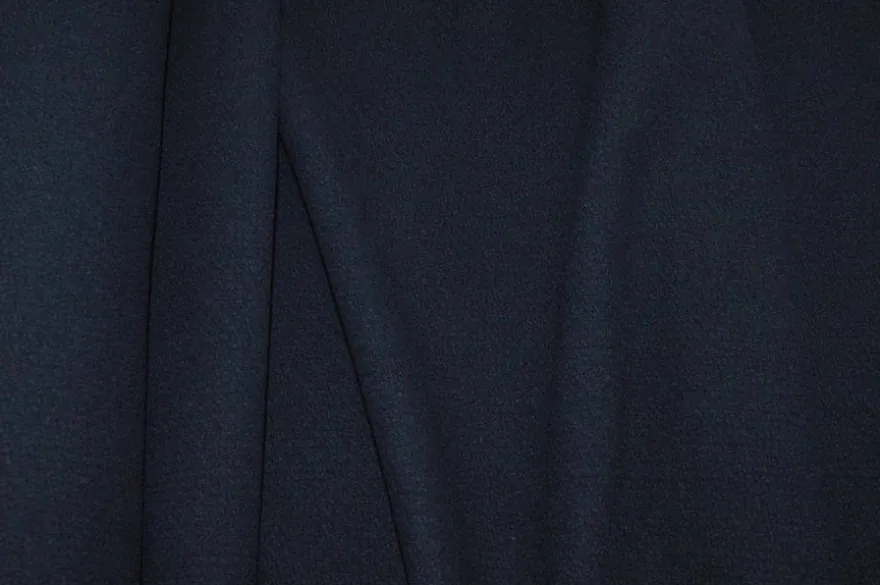 TESSUTO CAPPOTTO PURA LANA BLU