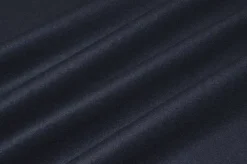 TESSUTO CAPPOTTO PURA LANA BLU NOTTE