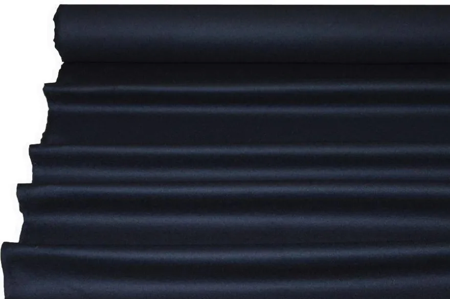 TESSUTO CAPPOTTO PURA LANA BLU NAVY