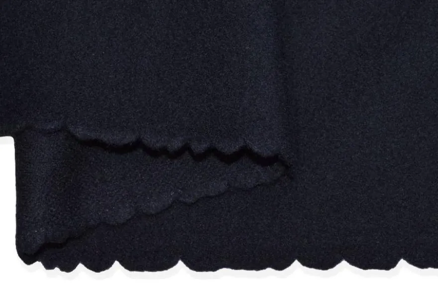 TESSUTO CAPPOTTO PURA LANA BLU NOTTE