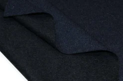 TESSUTO CAPPOTTO PURA LANA COLOR BLU MELANGE