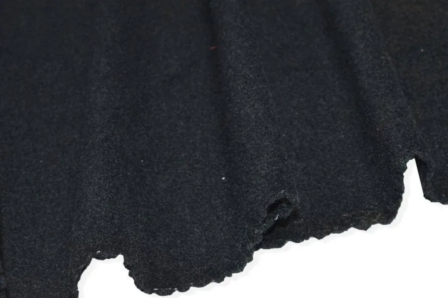 TESSUTO CAPPOTTO PURA LANA GRIGIO ANTRACITE