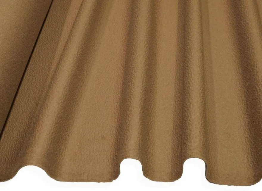 TESSUTO CAPPOTTO PURO CASHMERE ZIBELLINATO CAMMELLO