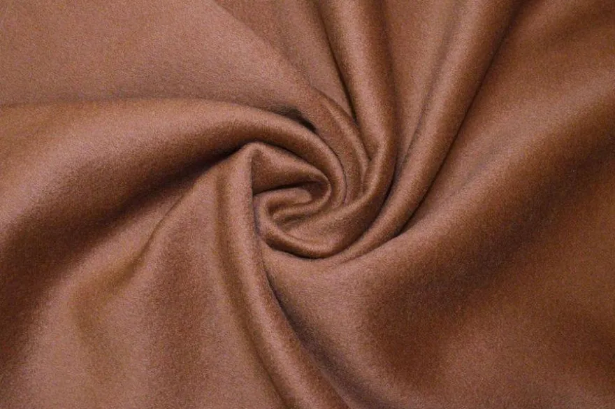 TESSUTO CAPPOTTO PURO CASHMERE COLOR COCCIO