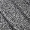 TESSUTO CAPPOTTO TWEED BIANCO E NERO