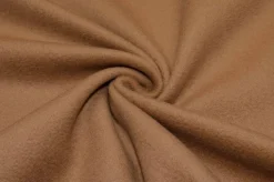 TESSUTO CAPPOTTO VELOUR MISTO CASHMERE CAMMELLO