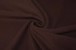 TESSUTO CAPPOTTO VELOUR MISTO LANA MARRONE CALDO