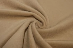 TESSUTO CAPPOTTO VELOUR PURA LANA COLOR BISCOTTO