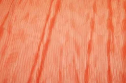 TESSUTO CHIFFON PLISSETTATO ARANCIO