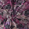 TESSUTO CINIGLIA DEVOREH STRETCH FANTASIA SFUMATA FUCSIA
