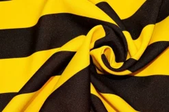 TESSUTO COMFORT RIGA GIALLO/NERO