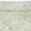 TESSUTO COTONE PANAMA TOILE DE JOUY SALVIA CHIARO