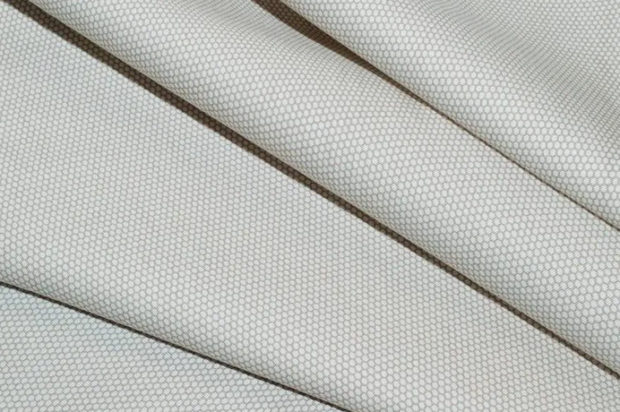 TESSUTO COTONE STREATCH MICROFANTASIA BEIGE