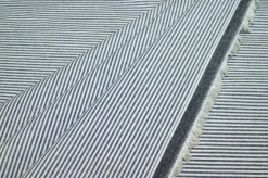 TESSUTO COTONE STREATCH MICRO RIGHINO BLU