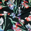TESSUTO COTONE STRETCH FANTASIA ORCHIDEE