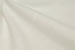 TESSUTO COTONE STRETCH SCACCO RICAMATO TONO SU TONO