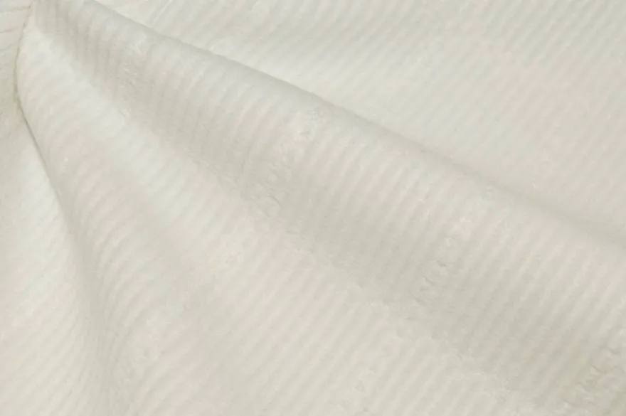 TESSUTO COTONE STRETCH SCACCO RICAMATO TONO SU TONO