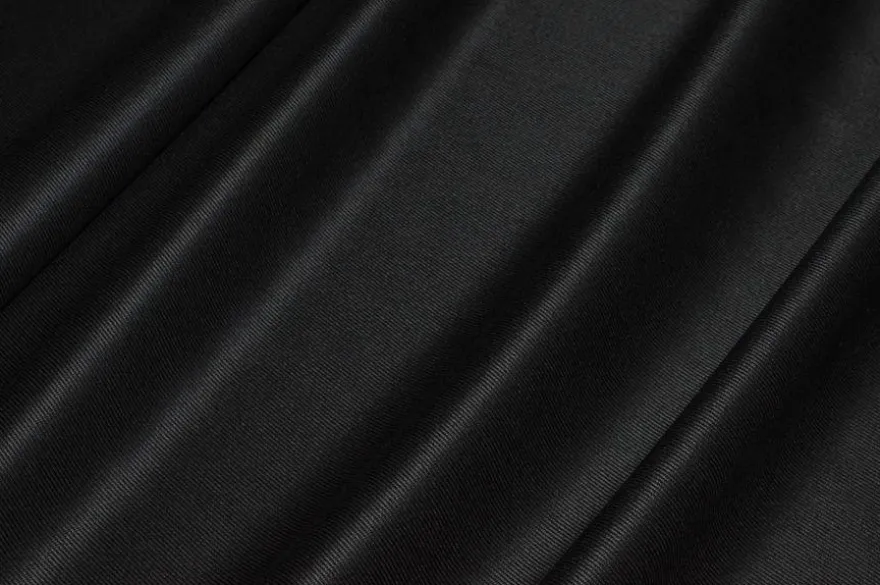 TESSUTO COVER COAT VITALE BARBERIS CANONICO NERO